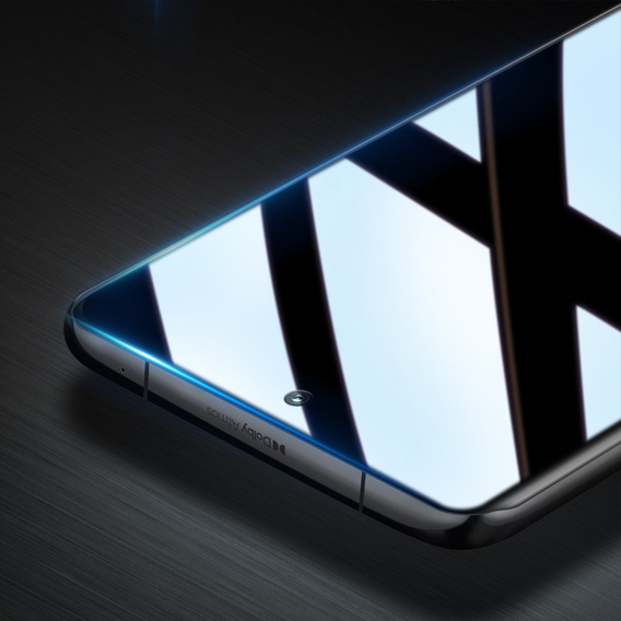 Закаленное стекло для Motorola Edge 50 Pro 5G, Dux Ducis на весь экран, чёрная рама