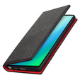 Кожаный чехол для Samsung Galaxy S23, ERBORD Grain Leather, чёрный
