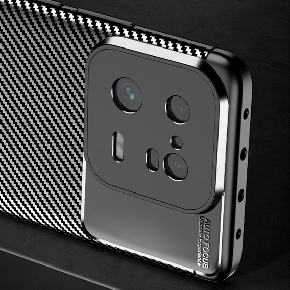 Чoхол до Xiaomi 13 Pro, Carbon Gel, чорний