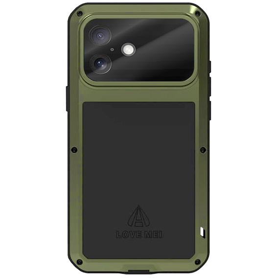 Броньований чохол із загартованим склом для iPhone 17