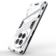 Чехол для OnePlus 12 5G, Military kickstand, белый