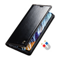 Флип-кейс CASEME для Samsung Galaxy A52/A52s, Waxy Textured, чёрный