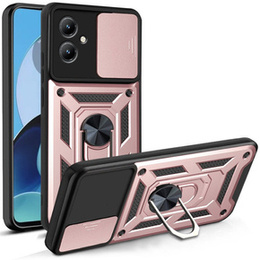 Чохол NOX Camera Slide Motorola Moto G14, CamShield Slide, рожевий rose gold