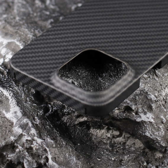 Чохол для iPhone 13, Aramid Fiber Cover, чорний