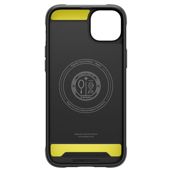 Чoхол Spigen до iPhone 14, Rugged Armor MagSafe, чорний