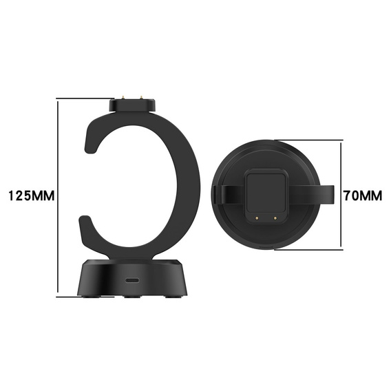 Зарядное устройство Realme Garmin Fenix 7/7S/7X/5/5S/5X/6/6S/6X - Black