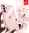 Чехол до Samsung Galaxy A54 5G, Electro heart, розовый rose gold + 2x стекло 9H
