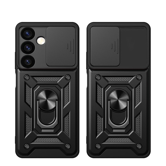 Чохол NOX Camera Slide Samsung Galaxy S24, CamShield Slide, чорний