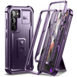 Броньований чохол для Samsung Galaxy S23 Plus, Dexnor Full Body (Two Frames), фіолетовий