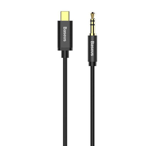 BASEUS Yiven M30 Кабель Minijack 3.5mm Aux 0.5m - Silver/Black