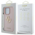 Чехол GUESS Grained Big 4G and Classic Logo для iPhone 16 Pro