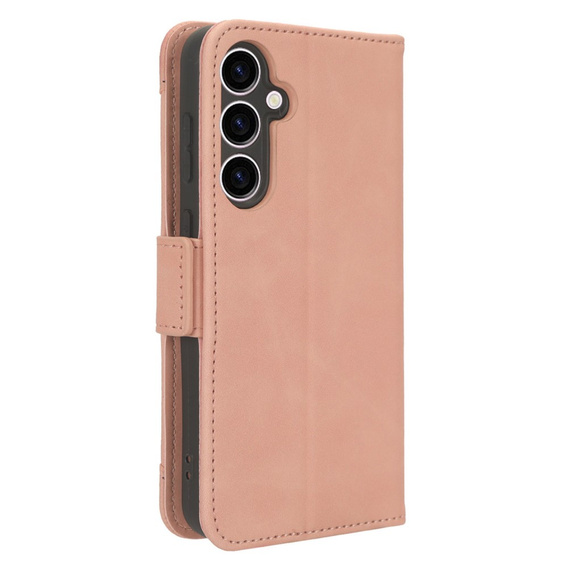 Откидной чехол для Samsung Galaxy S23 FE, Card Slot, розовый