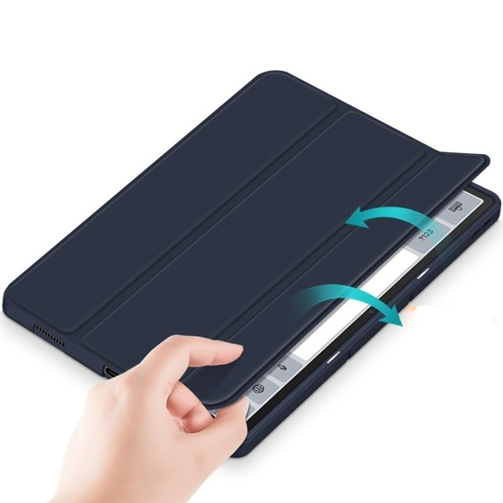 Чохол для Lenovo Tab P12, Smartcase з місцем для стилуса, темно-синій