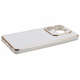 Чохол для Infinix Hot 40i, Glamour CamShield, білий