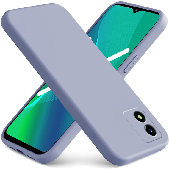 Чохол ERBORD до Vivo Y01, Silicone Lite, Lavender