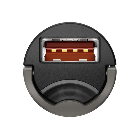 Baseus Автомобильное зарядное устройство 2-Port USB i USB Type-C PD40W/QC3.0 - Grey
