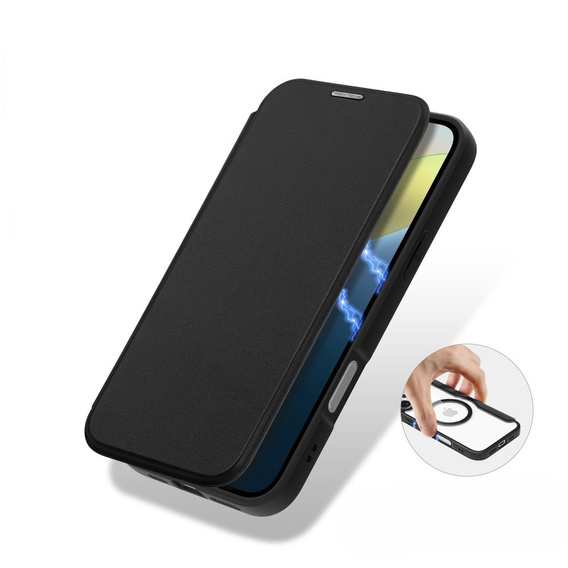 Чoхол Dux Ducis до iPhone 16, Skin X Pro, MagSafe, чорний