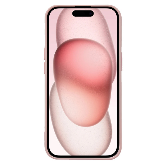 Чoхол до iPhone 15, Silicone Lite, помаранчевий