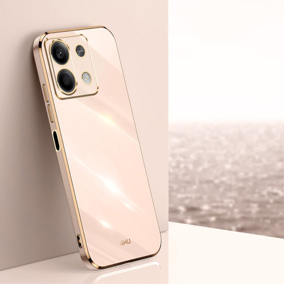 Чохол для Xiaomi Redmi Note 13 5G, Glamour CamShield, рожевий