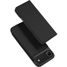 Чехол Dux Ducis для iPhone Air, Skin Pro, с клапаном, со слотом для карт, черный