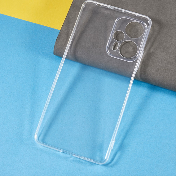 Тонкий чохол до Xiaomi Poco F5 5G, Slim, прозорий