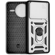 Чехол NOX Camera Slide Xiaomi Poco F7 Pro, CamShield Slide, серебряный