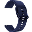 Силиконовый ремешок 20mm, Navy Blue