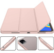 Чохол для iPad Pro 12.9" 2022/2021/2020 (6/5/4 gen.), Smart Pencil, зі слотом для стилуса, рожевий