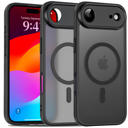 Матовий чохол для iPhone Air, для MagSafe, із захистом камери, матовий чорний