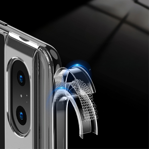 Чохол для Google Pixel 8, Fusion Hybrid, прозорий