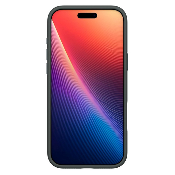 Чохол Spigen для iPhone 17 Pro, Silicone Fit MagSafe, Abyss Green