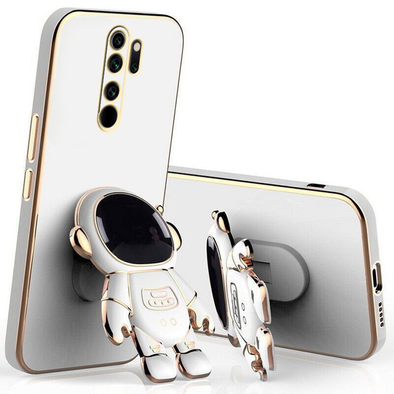 Чехол до Xiaomi Redmi Note 8 Pro, Astronaut, белый