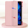 Чехол для iPad 10.9 2022 10 Gen, Smartcase Hybrid, с местом для стилуса, розовый