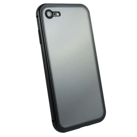 Чохол для iPhone 7/8/SE 2020/SE 2022, Magnetic Dual Glass, чорний