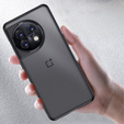 Чехол до OnePlus 11 5G, Fusion Hybrid, прозрачный / черный