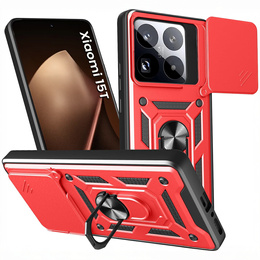 Бронечохол CamShield Slide з кришкою та кільцем для камери для Xiaomi 15T