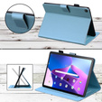Чехол для Lenovo Tab M10 Plus 10.6 Gen 3, с клапаном, animal, синий