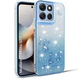 Чохол для Motorola Moto G56 5G, Glitter Flower, м'яти