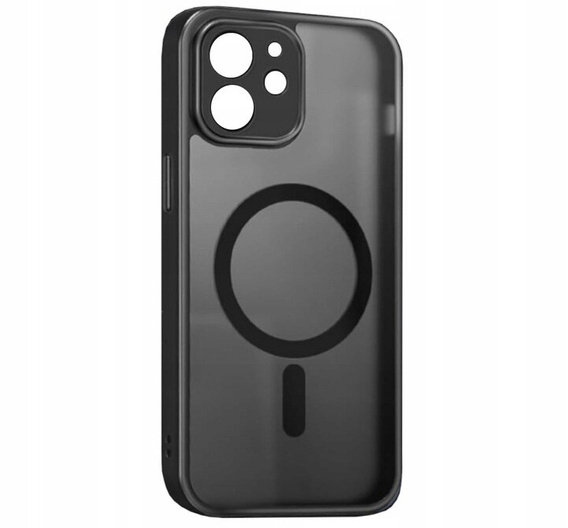 Чехол MagSafe для iPhone 12 / 12 Pro, Hybrid Matte Lens Pro, черный