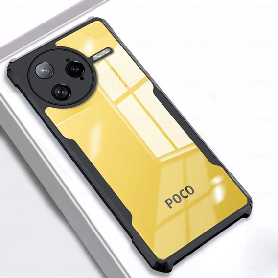 Чехол до Xiaomi Poco F7 Ultra, AntiDrop Hybrid, чёрный