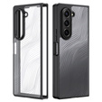 Чохол DuxDucis для Samsung Galaxy Z Fold6 5G, Aimo case, прозорий / чорний
