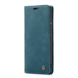 Чехол CASEME для Samsung Galaxy A50, Leather Wallet Case, синий