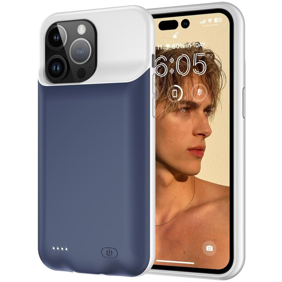 Чохол з батареєю 6000mAh до iPhone 12 Mini, Black