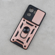 Чохол NOX Camera Slide Motorola Edge 40, CamShield Slide, рожевий rose gold