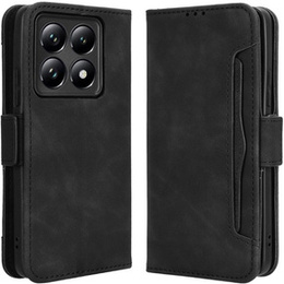 Футляр з клапаном для Xiaomi 14T Pro, Card Slot, чорний