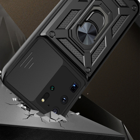 Чохол NOX Camera Slide Samsung Galaxy S20 Ultra, CamShield Slide, чорний