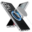 Защитный чехол для камеры Samsung Galaxy S23 Ultra, CamShield MagSafe, прозрачный / серебряный