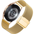 Металический браслет с чехлом для часов Samsung Galaxy Watch 4 Classic 46mm, Gold