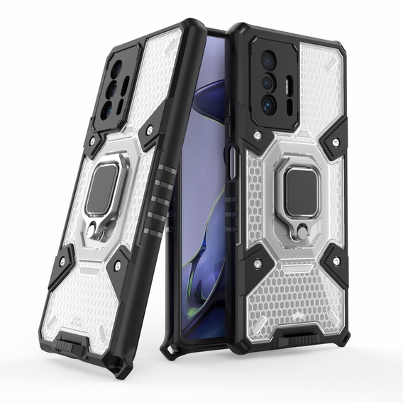 Панцирный чехол Honeycomb для Xiaomi 11T / 11T Pro, White