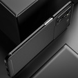 Чехол до Oppo A16, Carbon Gel, чёрный